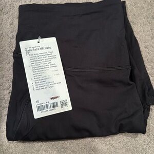 Lululemon Base Pace HR Black Tights 28”